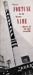 Falstaff Beer Pamphlet