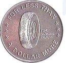General Tire Ad Coin