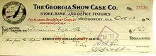 Georgia Showcase Check