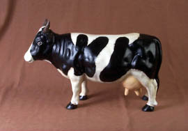 Farm Cow Sculpture - Bossy Cast Iron