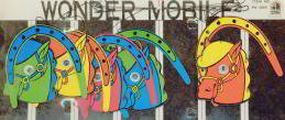 Hippie Black Light Mobile Toy