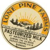 Lone Pine Farms Tuberculosis Milk Cap