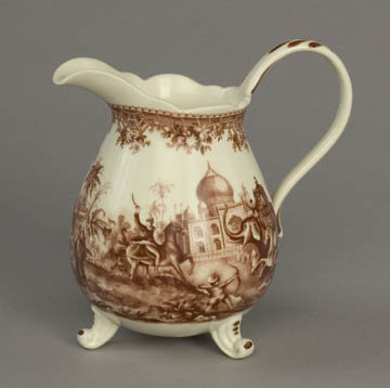 Porcelain Transferware Pitcher