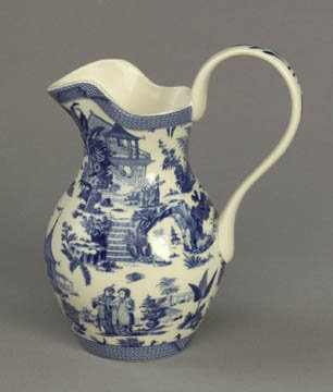 Porcelain Transferware Pitcher