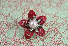 Metal Flower Pin