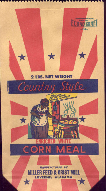 Mammy Corn Meal Bag 1920