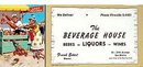 Liquor Store Blotters 1940s