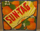 Sun-Tag Citrus Crate Label