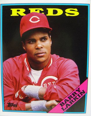 Barry Larkin Sports Folder Cards