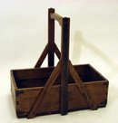 Wood Flower Basket