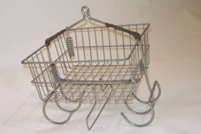 Steel Miners Basket - Mudroom