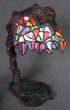 Tiffany Style Lady Table Lamp