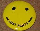 Smile Novelty Pinback Pin