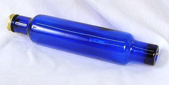 Blue Glass Rolling Pin