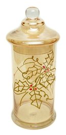 Amber Glass Jar
