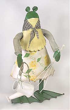 Frog Garden Statue Decor