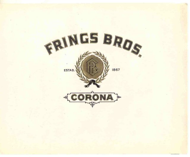 Frings Bros. Cigar Label