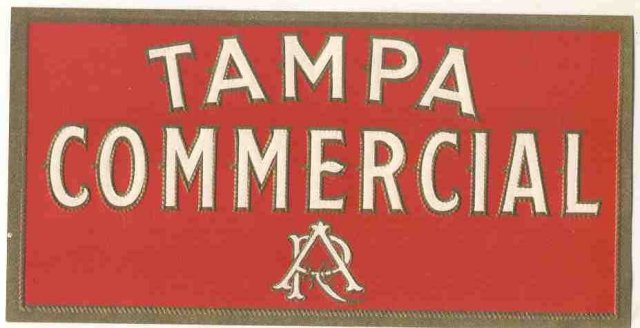 Tampa Cigar Label