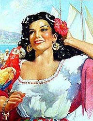 Acapulco Mexican Print - Pinup