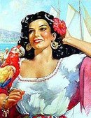 Acapulco Mexican Print - Pinup
