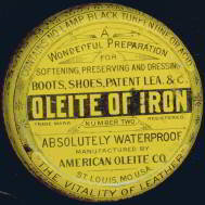 Oleite Shoe Polish Tin