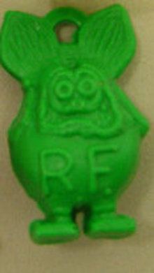Rat Fink Charm Toys