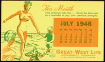 Great West Blotter 1948