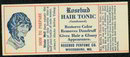 Rosebud Hair Tonic Label