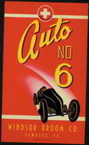 Automobile Broom Label