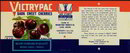 Victry Pac WW2 Cherry Can Label