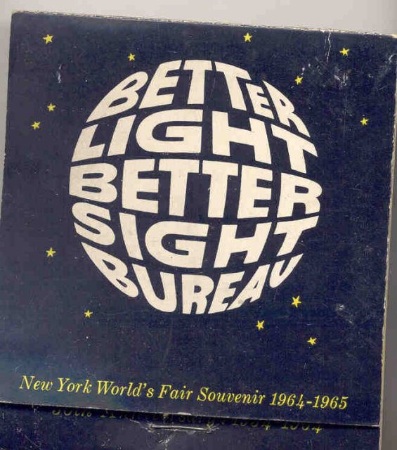World's Fair Eyeglass Cleaner Sheets Full 1960s
