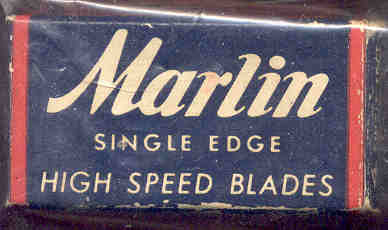 Marlin Razor Blades in Box