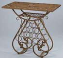 Cast Iron Wine Table