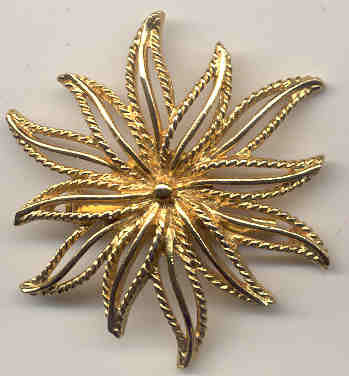 Sunburst Star Pin