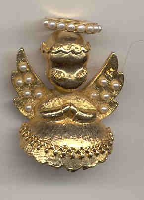 Dodds Angel Pin Brooch