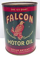 Falcon Motor Oil Can Full Unused