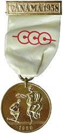 Panama Central American Games Medal 1938