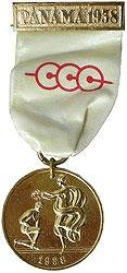 Panama Central American Games Medal 1938