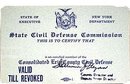 Civil Defense Membership Card