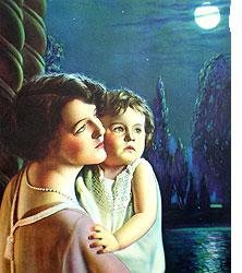 Mother Child Art Print
