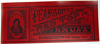 Pearson's Snuff Labels