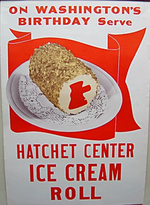 Hatchet Ice Cream Diner Poster