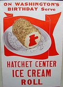 Hatchet Ice Cream Diner Poster
