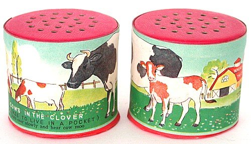 Cow Noisemaker Can Toys