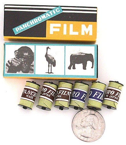 Miniature Film for Toy Cameras
