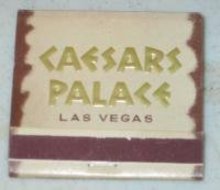 Caesers Palace Matchbook