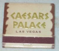 Caesers Palace Matchbook