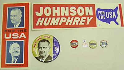 Johnson Humphrey Political Lot