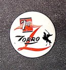 Zorro 7UP Pinback Pin