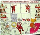 Santa Coke Giveaway Toy Doll Cut-Outs